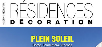 Magazin: "Résidences décoration"
