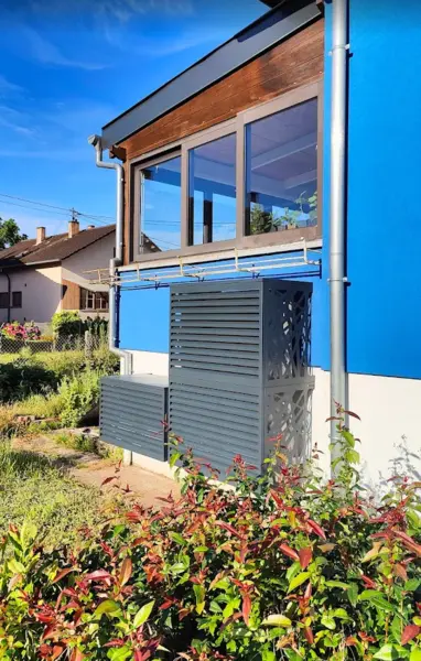 Klimaanlage: Verkleidung Modell "Bimaterial"