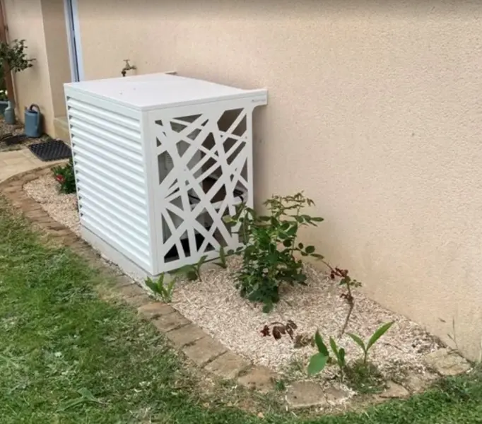 Klimaanlage: Verkleidung Modell "Bimaterial"