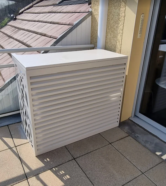 Klimaanlage: Verkleidung Modell "Bimaterial"