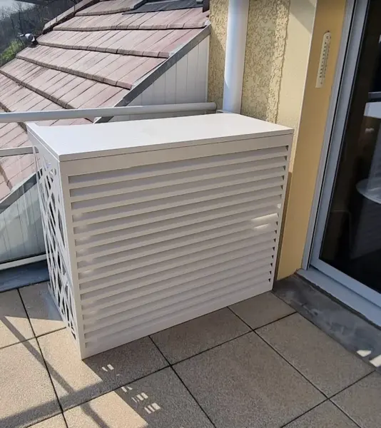 Klimaanlage: Verkleidung Modell "Bimaterial"