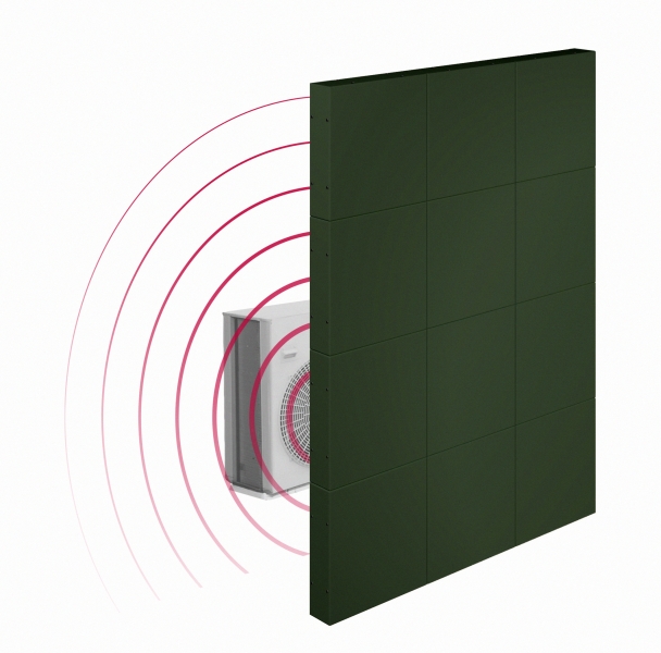 Schallschutzwand-Set 1,5 m x 2 m
