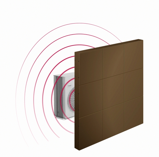 Schallschutzwand-Set 1,5 m x 1,5 m