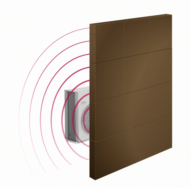 Schallschutzwand-Set 1,5 m x 2 m