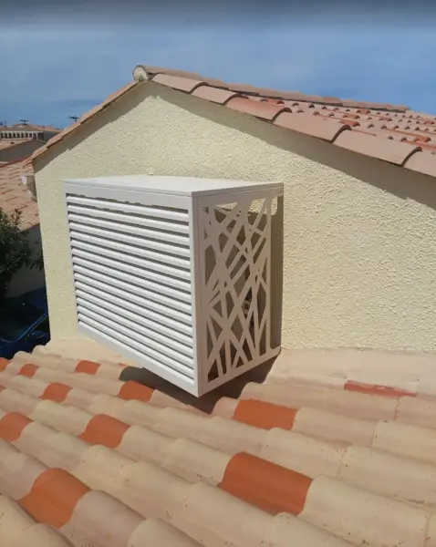 Klimaanlage: Verkleidung Modell "Bimaterial"