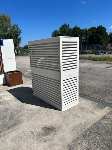 Einhausung Wärmepumpe: Modell 4 SEITEN