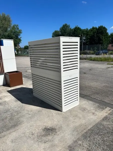 Einhausung Wärmepumpe: Modell 4 SEITEN