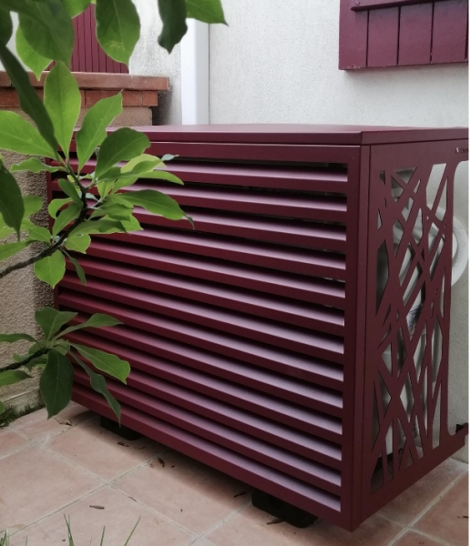 Klimaanlage: Verkleidung Modell "Bimaterial" (V1)