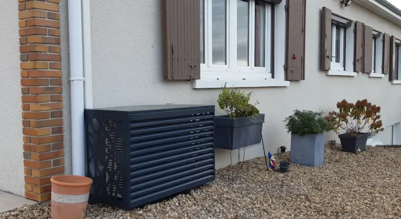 Klimaanlage: Verkleidung Modell "Bimaterial"