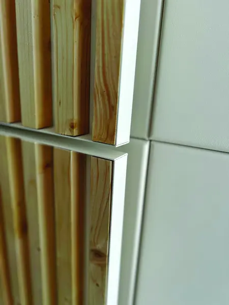 Option Holz-Dekor für Schallschutzkassetten